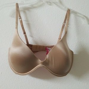 36 D VS PINK scoopneck bra